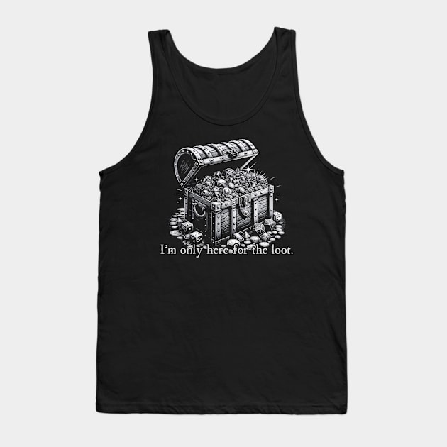 Treasure Chest Tank Top by OddlyNoir